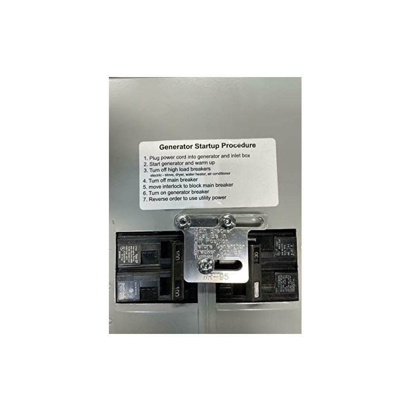 Generador Interlock WR-95 Compatible con Siemens, Murray o ITE 100