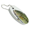 GRAPHICS & MORE Largemouth Bass 2 Floating Keychain Oval Foam