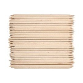 ROSENICE 100 Pieces Orange Wood Sticks Multifunctional Nail Sticks