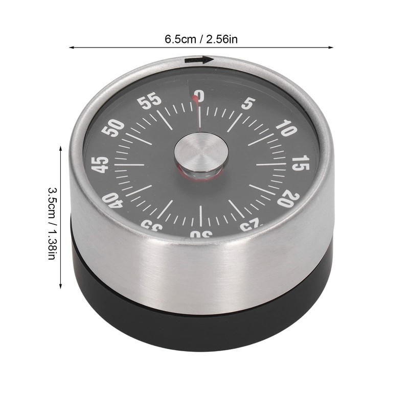 70dB Durable Waterproof Timer with Magnetic Alarm Home Timer Magnetic