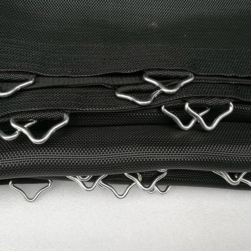 Abiphop 20PCS Trampoline Triangle Buckle Stainless Steel Triangle Ring Buckle