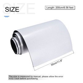 MECCANIXITY EVA Foam Sheets Black Self Adhesive Back 6.56ft x 11.8 Inch 3mm Thickness