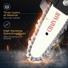 Mini Chainsaw Cordless with 2 Chains 2 Batteries and Charger,