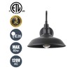 Goalplus Outdoor Barn Light with Wall Mount Exterior Gooseneck Light