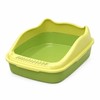 Small Cat Litter Box for Kittens – Semi-Closed Pet Toilet