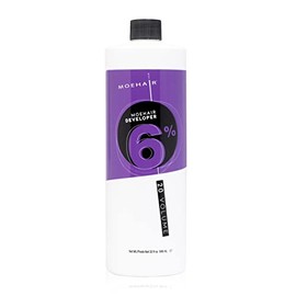 MOEHAIR Desarrollador de Color de Cabello 20 Volumen 6% Crème | Desarrollador Profesional de Coloración Del Cabello para Tintes Más Brillantes y Más Ligeros |Acondicionador de Depósito de Color para P