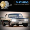 JESUO 4PCS 5.75" LED Round Headlights High/Low Beam for Dodge