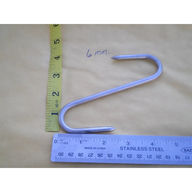 HAND MADE 12 PCS. HEAVY DUTY STAINLESS STEEL MEAT/POULTRY S