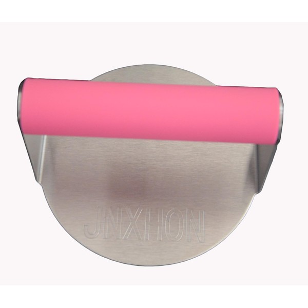 JNXHON 5inches Stainless Steel Smash Hamburger Press, Hamburger Press for