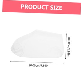 Gatuida 4pairs Moisturizing Foot Care Socks Stretch Boat Socks for Soft Skin Non Slip Design for Home and Yoga Use