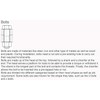 Pack of 4 M12 x 50 Hexagonal Screws Zinc 8.8