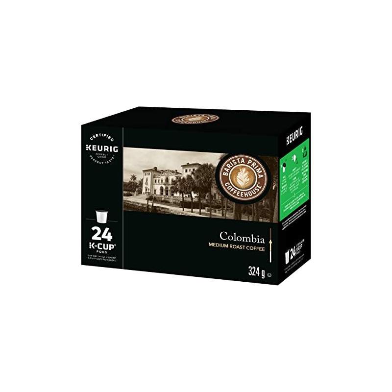Barista Prima Coffeehouse Coffee, Keurig K-Cups, Colombia, 24- Count