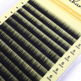 Classic Bottom Lash Extensions 0.10 B Curl 5-8mm Mix Black
