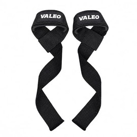4 Piezas Straps para Gym, Correas de Levantamiento de Pesas con Almohadilla de Muñeca, Material de Poliéster y Silicona Antideslizante, Muñequeras par