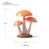 SEINHIJO Mushroom Statue Decor Modern Sculpture Gifts Fairy Ornament Garden
