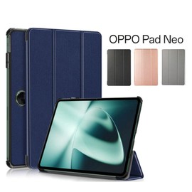 Ezydigitals Case for New Oppo Pad Neo 11.4" Tablet Slim Leather Magnetic Folding Cover Flip Case - Black