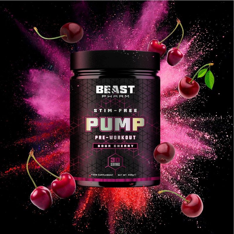 Beast Pharm | Pump Stim Free Pre Workout Powder |