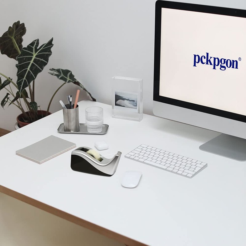 Pckpgon Transparent Tape Refills, 6 Rolls, 3/4 x 1000 Inches,