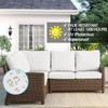 VAKADO Outdoor Patio Furniture Chair Cushion Replacement Covers Set of