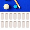 Billiard Cue Stick Ferrules, 40pcs Fiber Billiards Stick Pool Cue