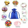 50 Pack 4X3 Inch Satin Gift Bags,Drawstring Jewelry Bag,Wedding gift