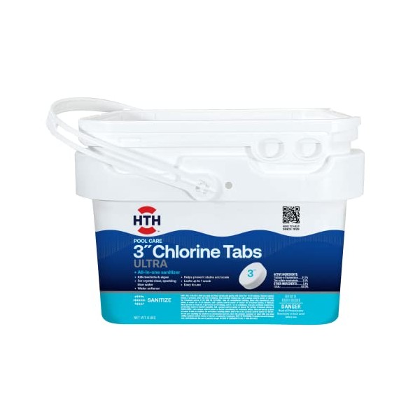 HTH HTH 42056W Swimming Pool Care 3" Chlorine Tabs Ultra,
