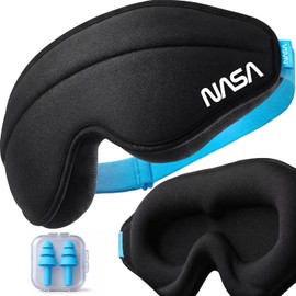 NASA Sleep Mask with LightBlock™ Barrier