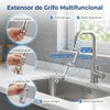 Aireador Extensor de Grifo Giratorio de 1080, Universal Extension de