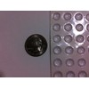 Small Clear 9.5mm (Dia) X 3.8mm (H) Round Cabinet and