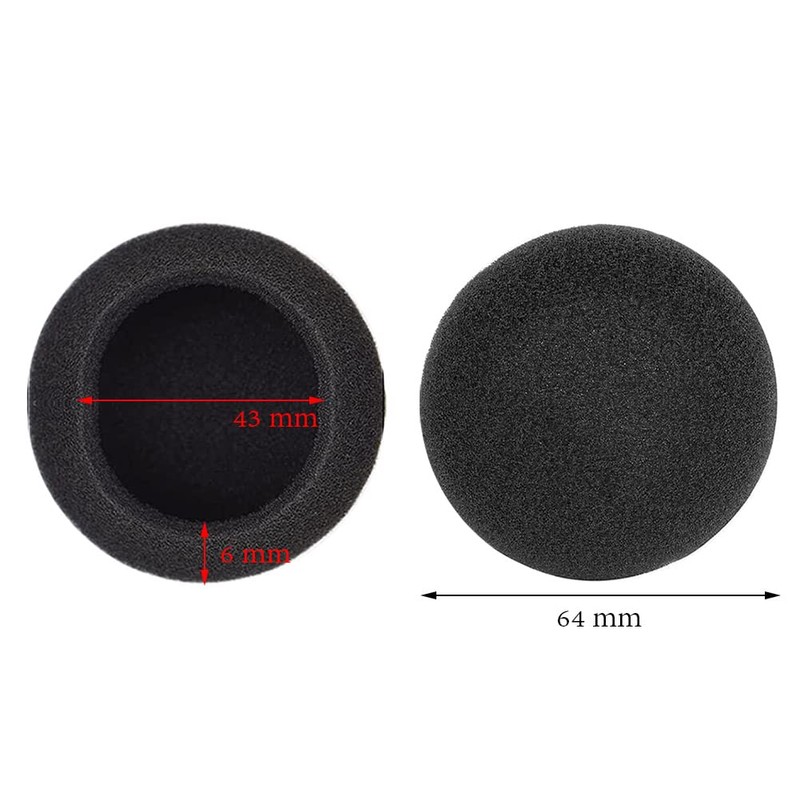 Blacell 10 X Headphone Earphone Foam Ear Pad Earpad Cover