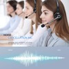 Nulaxy Computer Headset with Microphone, Wired USB Headset for Laptop