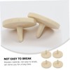 Kisangel 20pcs Wooden Golf Ball Position Markers Durable Eco-Friendly Alignment
