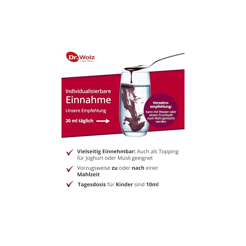 Dr. Wolz Vitalkomplex 500 ml Combination Pack with Fruit and
