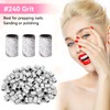 Pack of 100 Bits Sanding Sleeves, Nails, Professional Sanding Belts