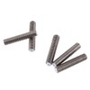 5pcs M6 x 30mm Nozzle Throat Stainless Steel Tube Throat