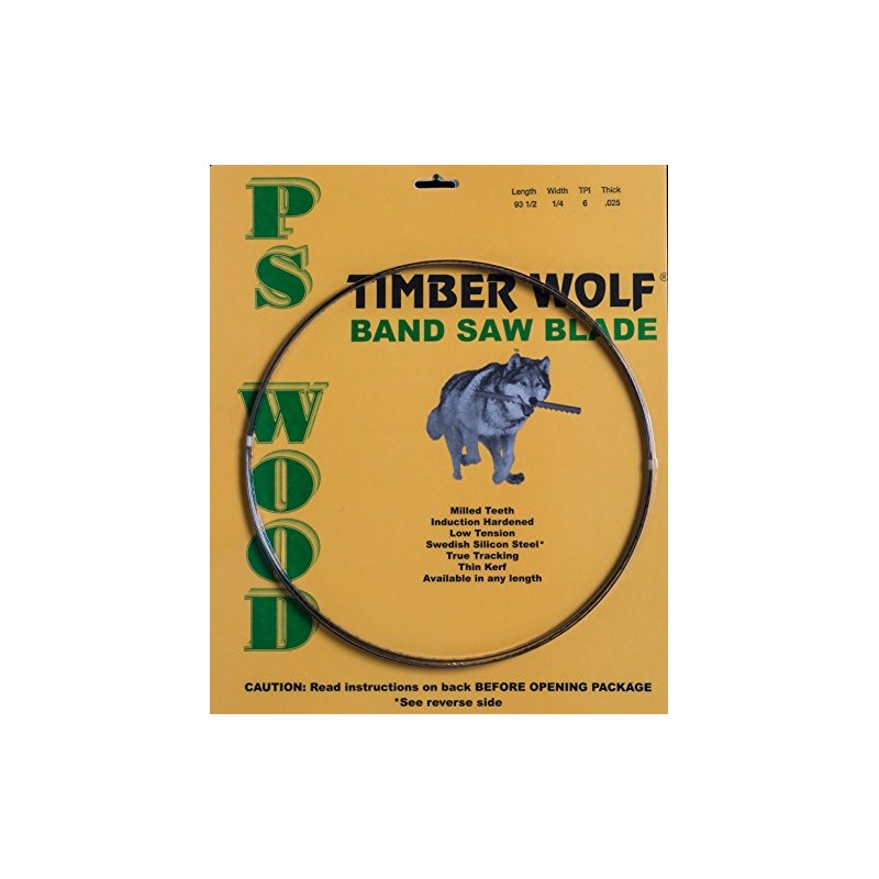 PS Wood Timber Wolf 91" x 3/8 x 6 tpi