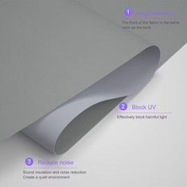 MYshade Blackout Roller Shades, Roller Blinds for Indoor Windows, Cordless Shades Color-Matched, Pull Down Shades for Home, Office, Bathroom, Bedroom, Easy to Install, 32" W x 84" H, Grey