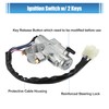 X AUTOHAUX Ignition Key Switch Steering Lock Cylinder W/Key 48700-01G25