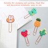 10 Pieces of Creative Cartoon Paper Clips, Creative Paper Clips,