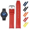 21mm FKM Rubber Band For Tissot Seastar 1000 Powermatic 80