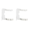 2PCs Car Rear License Lamp Clip 55077370AB Replacement for DODGE