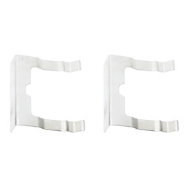 2PCs Car Rear License Lamp Clip 55077370AB Replacement for DODGE RAM 1500 2500 3500