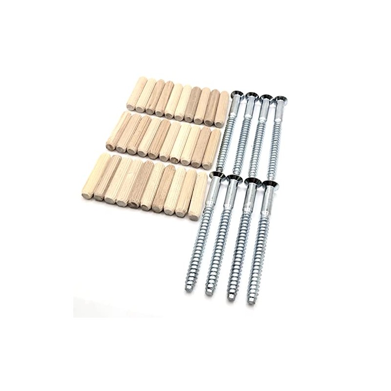 ReplacementScrews Hardware Kit Compatible with IKEA EXPEDIT 2 x 4
