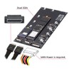 chenyang M.2 to Oculink Adapter,PCIe NVME/AHCI SSD 2 to 2