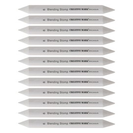 Cezanne Creative Mark Blending Stumps - Solid Double-Ended Blending Stumps for Blending Charcoal, Pencils, Pastels and More - [Size 8-12 Count]