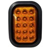 All Star Truck Parts 5x3 2x Amber Strobe Flashing Rectangle