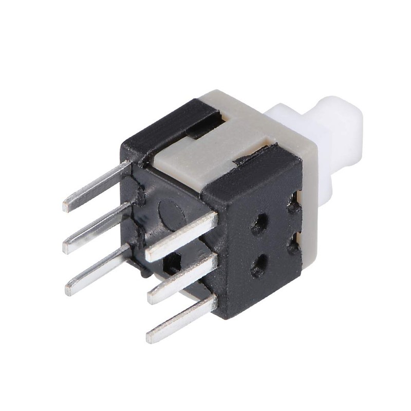 sourcing map 5.8x5.8x10mm PCB DIP Mounting Tact Tactile Push Button