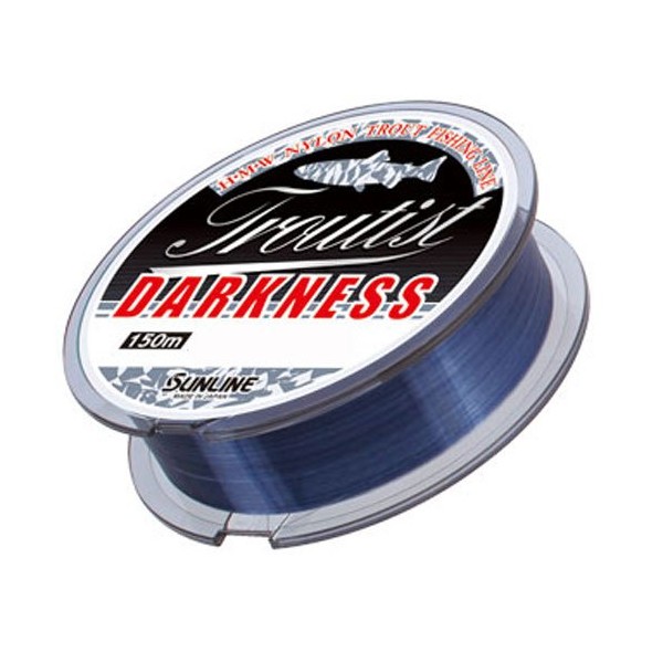 サンライン(SUNLINE) ナイロンライン トラウティスト DARKNESS HG 150m 2.5号 12lb