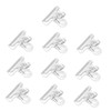 BIUDECO Gel Nail Extension Clips 10pcs Plastic Nail Tips Clips