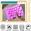 YIMINGMOLD Round Silicone Candy Molds For Hard Candy Gummy